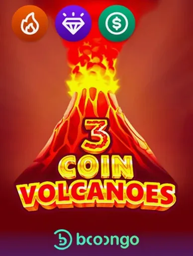 3 Coin Volcanoes slot by 3Oaks — Fun Gamble