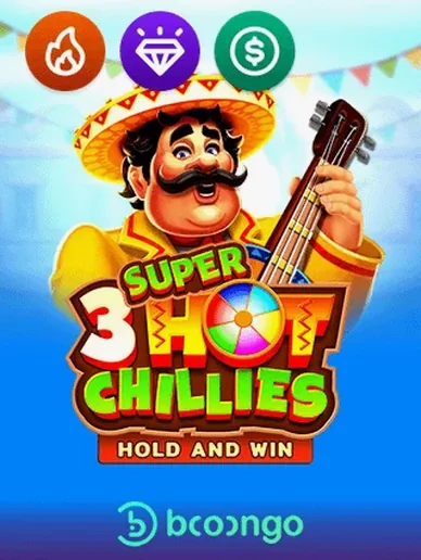 3 Super Hot Chillies slot by 3Oaks — Fun Gamble